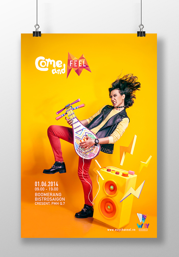 | Traditional Vietnamese musical instruments mix Rock