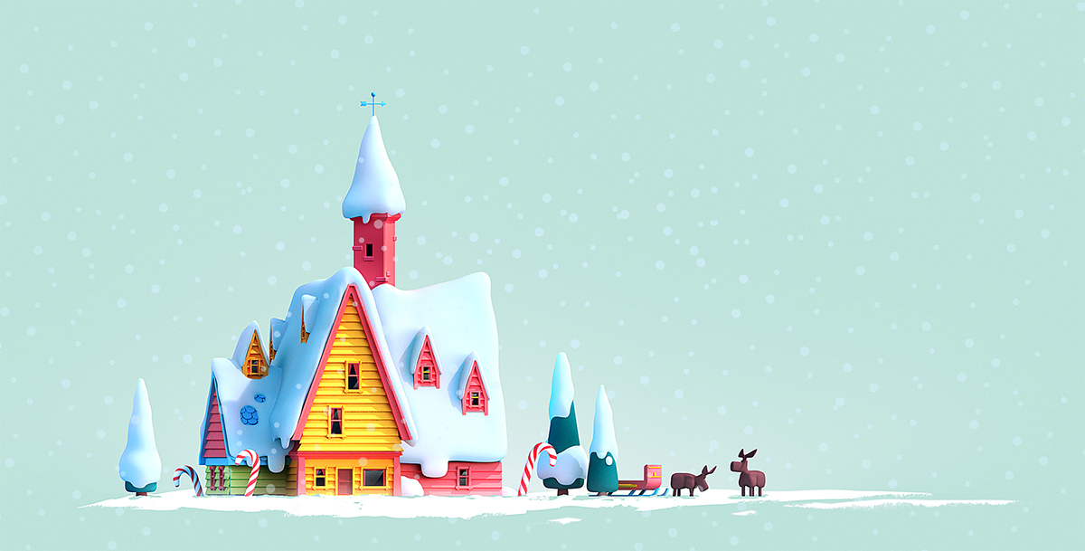 Santa's Home by Philipp Broemme