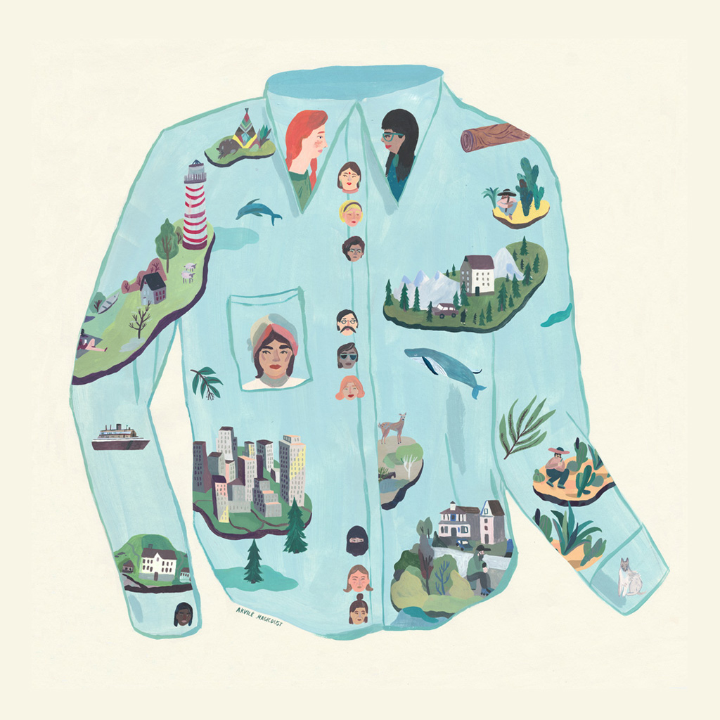 Poster for Vinted office by Akvile Magicdust