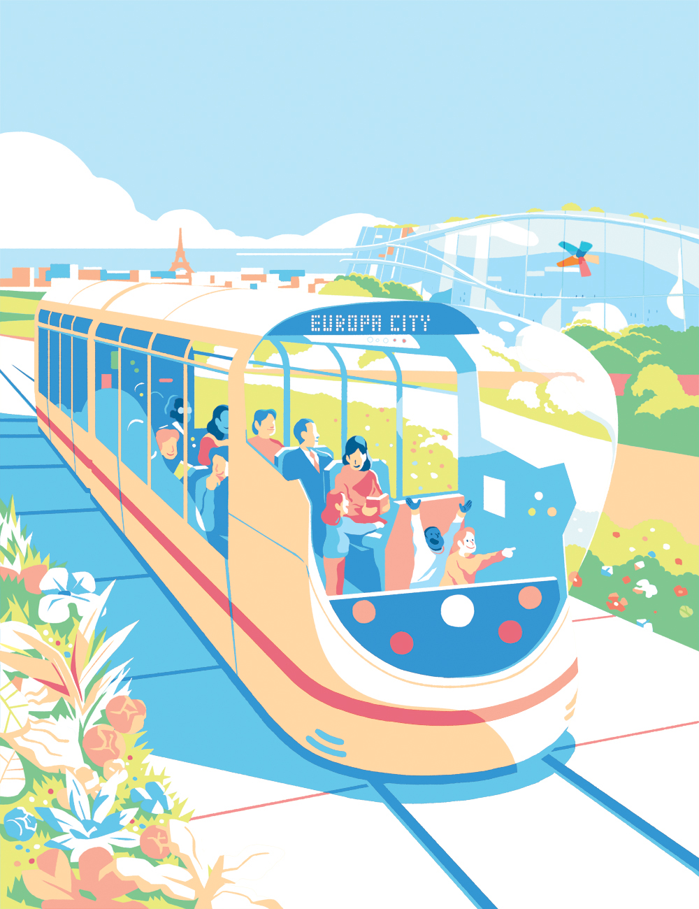 Bruno Mangyoku - PLAY Europa City's Magazine by Folio Art