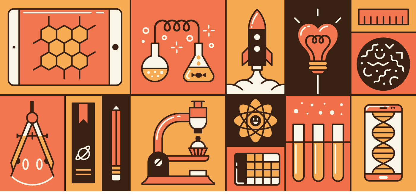 editorial illustrations by Makers Company