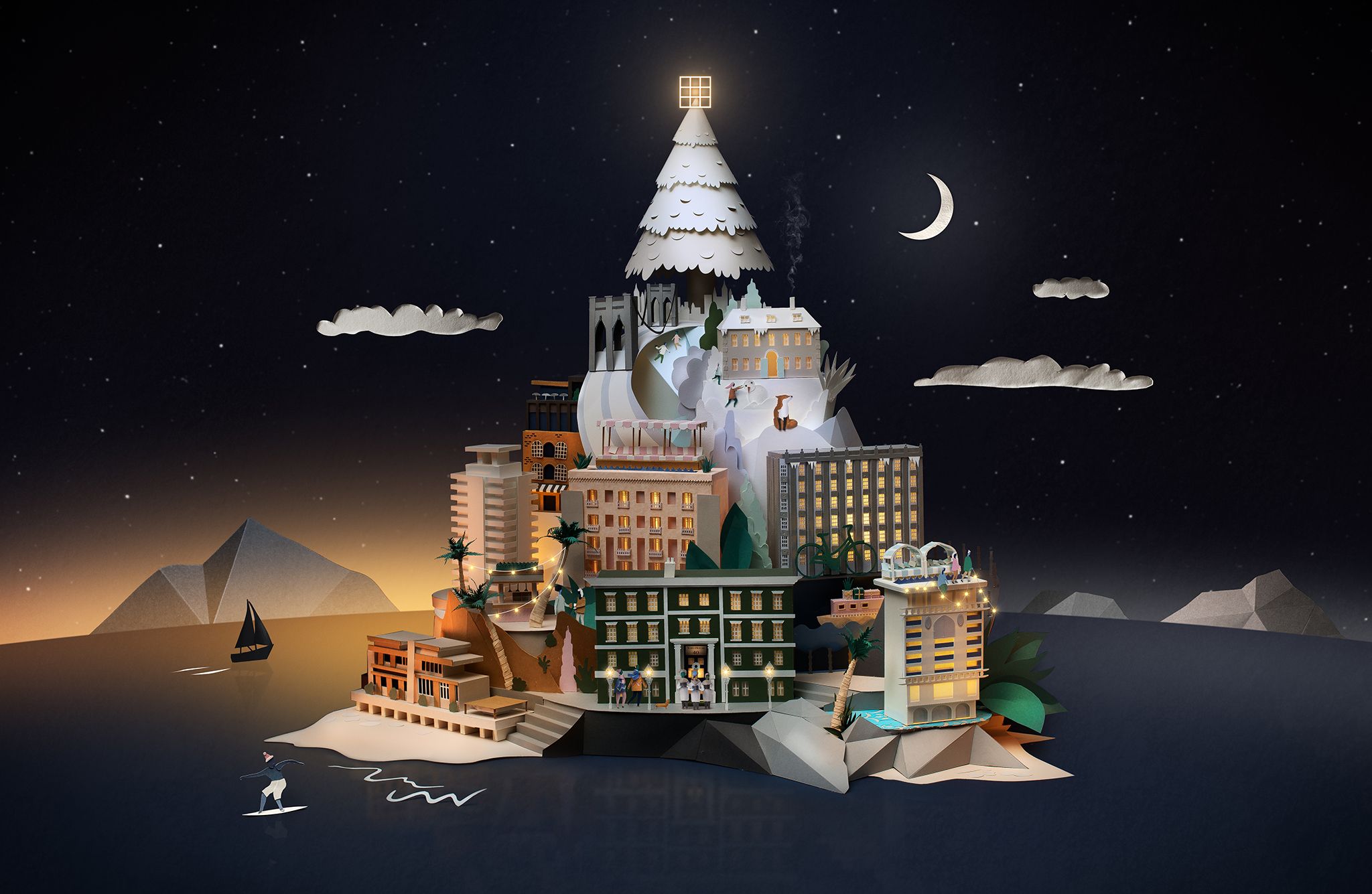 Soho House, December Magazine Cover. Credit: @sohohouse, Giám đốc Sáng tạo @niklasjuil, Ảnh: Mike Foyle